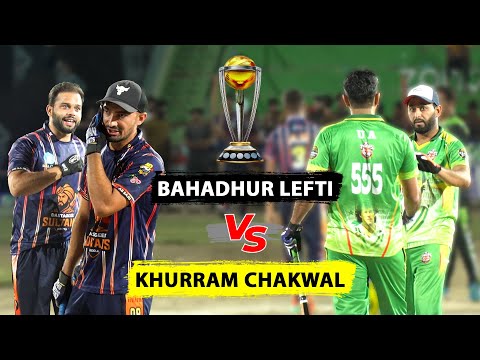Best Match Of DPL 2025 | Khurram Chakwal VS Bahadhur Lefti VS Usama Ali | Usama Ali Best Sixes