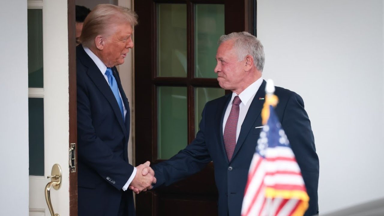 Donald Trump welcomes Jordan’s King Abdullah to the White House