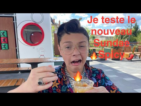 Achille, teste le nouveau Sundae Spicy 🔥🌶️🌶️🌶️🌶️