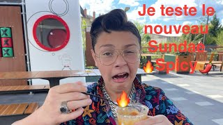 Achille, teste le nouveau Sundae Spicy 🔥🌶️🌶️🌶️🌶️