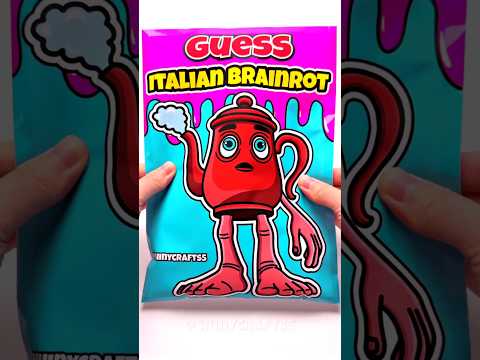 🧠ITALIAN BRAINROT BLIND BAG4️⃣|  Tung Tung Tung Sahur #blindbag  #italianbrainrot #papercraft