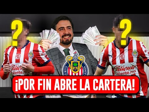 🚨POR FIN! AMAURY ABRE LA CARTERA Y VA POR REFUERZOS PARA CHIVAS | FICHAJES CHIVAS 2025