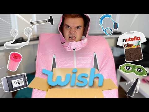 Tourette TESTET die VERRÜCKTESTEN WISH PRODUKTE! (Achtung: MIT Durchfallunterbrechung!)