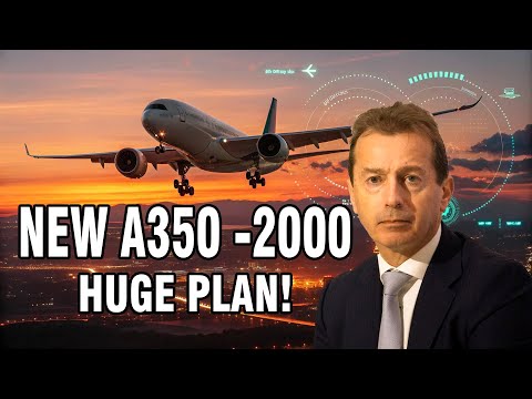 Airbus Unveils the New A350-2000 A Game Changer for the Aviation World!