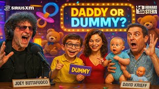 𝗧𝗵𝗲 𝗛𝗼𝘄𝗮𝗿𝗱 𝗦𝘁𝗲𝗿𝗻 𝗦𝗵𝗼𝘄 - Daddy or Dummy game with staff members' kids