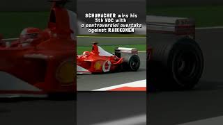 The Day Schumacher Became a 5-Time World Champion