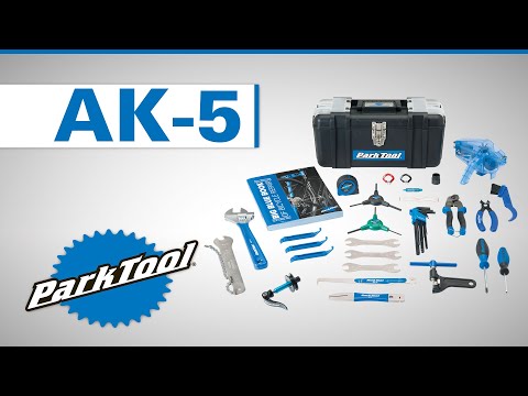 Park Tool AK5 Werkzeugsatz 27-Teilig - Blau