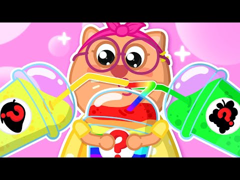 Adivinhe o Sabor Secreto | Desafio do Smoothie de Frutas 🌸 Lucy Canções Infantis