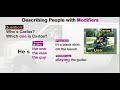 Describing People and Actions