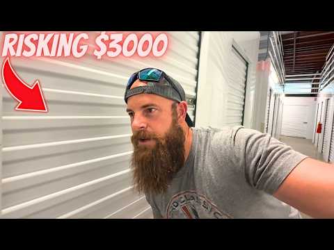 Risking it all on this $3000 abandoned storage unit! (Most expensive yet!)