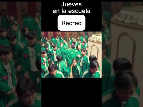 Mis días en la escuela en los Jueves