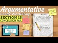Crafting Effective Conclusion Paragraphs in Argumentative Essays