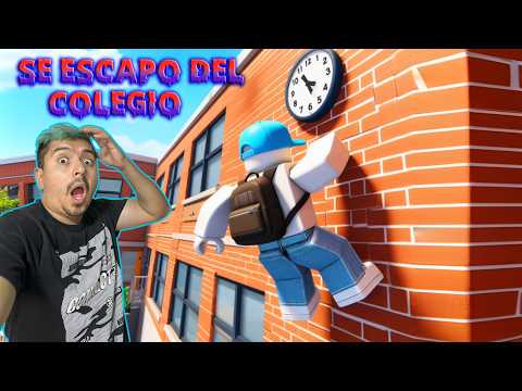 Nos Escapamos del COLEGIO - ROBLOX