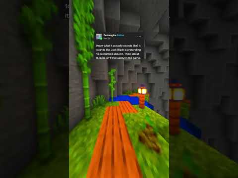 jack black doesn't know minecraft