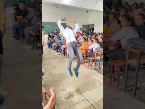 In examination hall #shorts #backflip #stunt #flip #viralshorts
