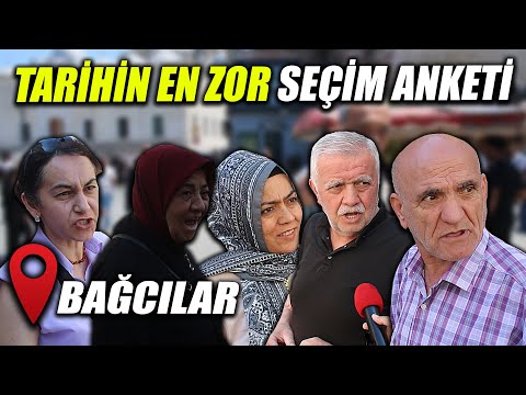 En Zor Çektiğimiz Seçim Anketi | Akp Kalesi Bağcılar Kime Oy Veriyor ?