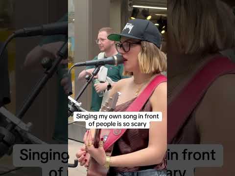 Play my song for the first time in public #singer