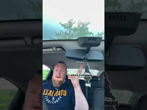 Bet you weren’t expecting this! 🚗🦒 #viking #tall #chevymalibu #chevy #tallman