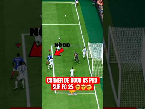 CORNER DE NOOB VS PRO SUR FC 25 🤯🤯🤯