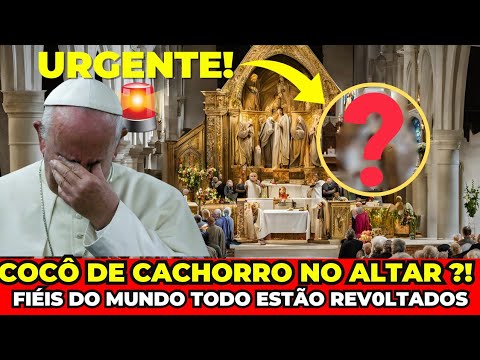 🚨URGENTE! SÓ FALTAVA ESSA COCÔ DE CACHORRO NO ALTAR BRASIL VAI ADERIR? FIÉIS ESTÃO REVOLTADOS