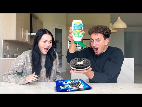 EATING THE WORLDS WEIRDEST FOOD COMBINATIONS!! *DISGUSTING*