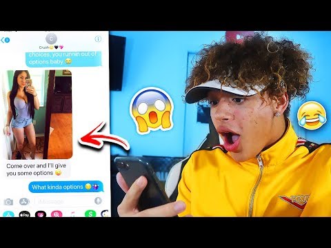Pranking My Crush With Drake In My Feelings Lyrics *SHE SENT THIS*