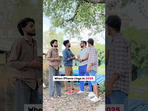 When iphone rings on 2016 vs iphone rings 2025 📲 #ytshots #trendingshorts #viralshort #iphone