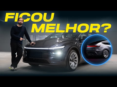 PRIMEIRO TESLA MODEL Y 2025 em Portugal