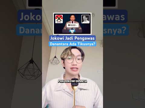 Danantara Ada Tikusnya? KPK Dilarang Audit, Jokowi Jadi Pengawas #danantara #bumn #jokowi #prabowo