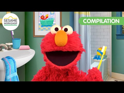 Healthy Routines with Elmo and Friends! | Sesame Workshop Compilation