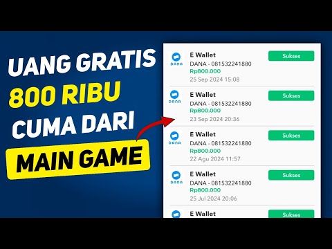 Dapat Uang Gratis 🤑 Dari Main Game Doang - Cara Menghasilkan Uang Dari Internet