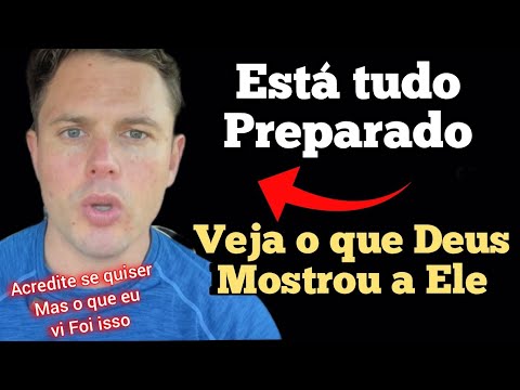 Alerta vai acontecer- Se prepare para o que vem veja isso que Deus Mostrou a esse irmão 