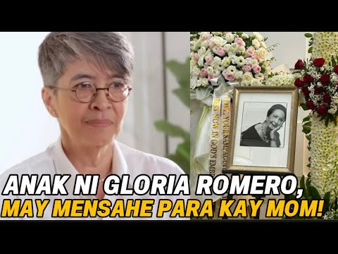 🔴 ANAK NI GLORIA ROMERO NA SI MARITES GUTIERREZ MAY MENSAHE PARA SA NAMAYAPA NIYANG INA‼️😭