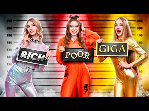 Rica vs Pobre vs Giga Rica na Cadeia!