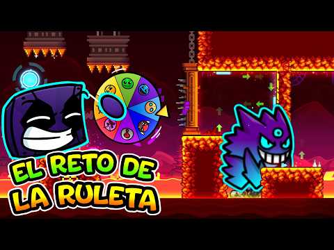 !!!EL RETO DE LA RULETA EN GEOMETRY DASH!!! | Geometry Dash 2.2