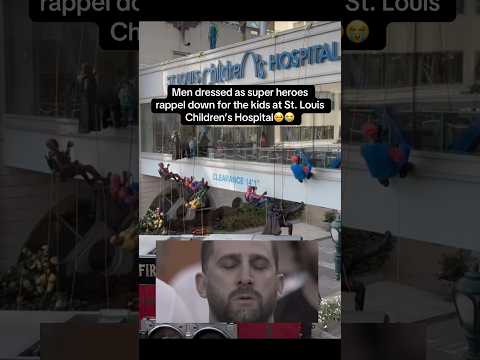 Men dressed like super hero’s at the hospital😭 #fyp #viral #hospital #sad #children #cute #ytshorts