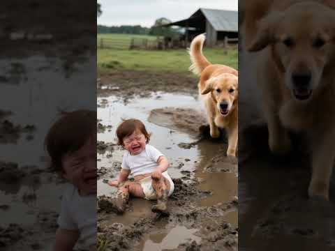 Golden Retriever Saved Our Adorable Baby #dog #baby