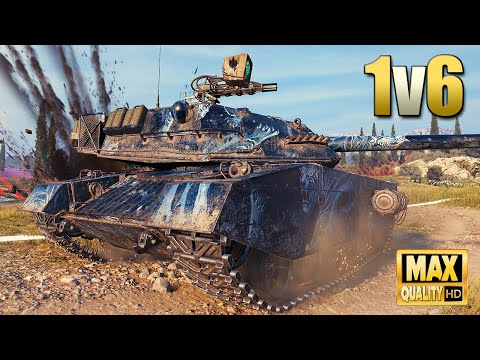 Pro Hacker alone versus 6   World of Tanks