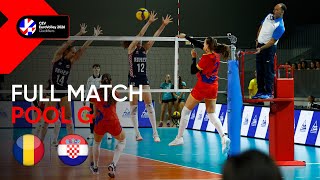 LIVE | Romania vs. Croatia | CEV EuroVolley 2026 | Qualification Phase W | Pool G