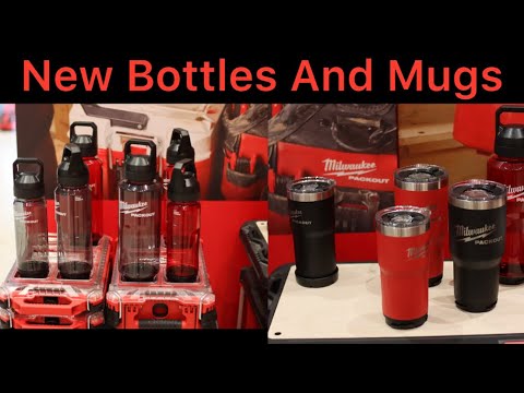 New Milwaukee Tool PACKOUT Bottles And Mugs With Improved Lids