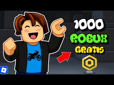 Consigue 1000 Robux Fácilmente 😲 Roblox Tutorial