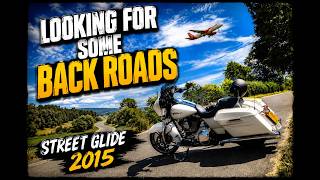 Searching for some back roads on the Street Glide