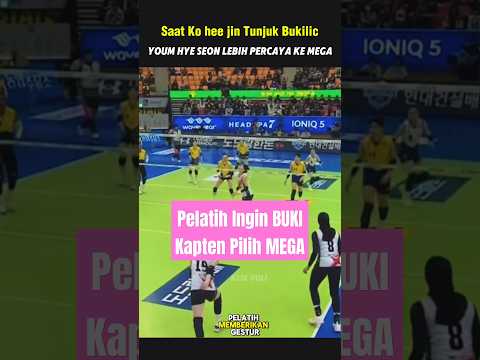 Kapten lebih Percayai Megawati #megawatihangestri #redsparks #ligavolikorea