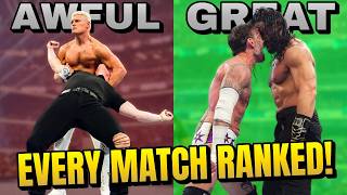 Ranking Every WrestleMania 42 Match From Worst to Best!
