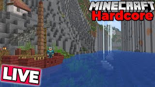 Digging and talking about Minecraft Live : Hardcore Survival