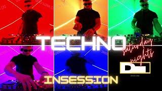 TECHNO Dj set 4K 🎧 ...::: INSession with Diego Luna [3] :::... 🪐🌙💯🤖 #techno #music #dj #set