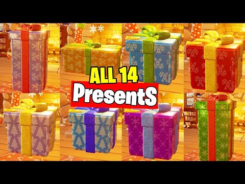 All Presents in Fortnite Winterfest