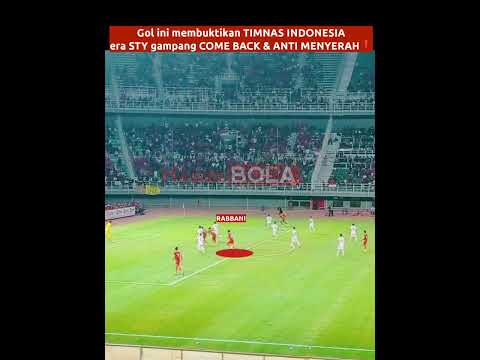 Gol "MENOLAK MENYERAH" versi STY•🇮🇩 3-2 🇻🇳#shorts#timnasindonesia#viral
