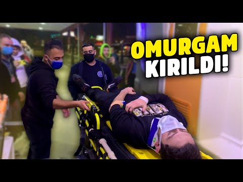 R6 İLE FECİ KAZA YAPTIM! HASTANELİK OLDUM!
