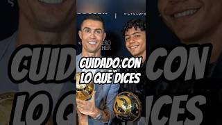 EL HIJO DE CR7 DESMERITO LOS LOGROS DE SU PADRE